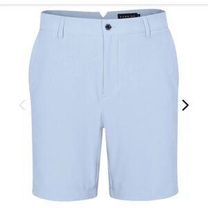 Dunning Golf Player Fit Woven 8” Shorts Blue Mens‎ Size 35